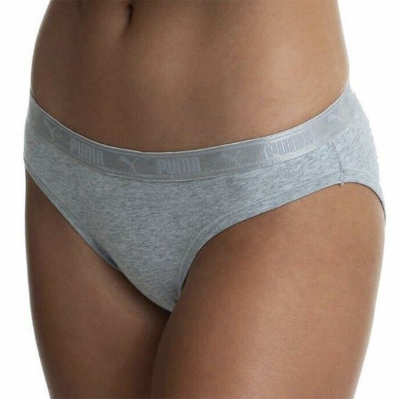 Puma Women's 4Pack Cotton Stretch Tag  Free Bikini - Picture 2 of 5